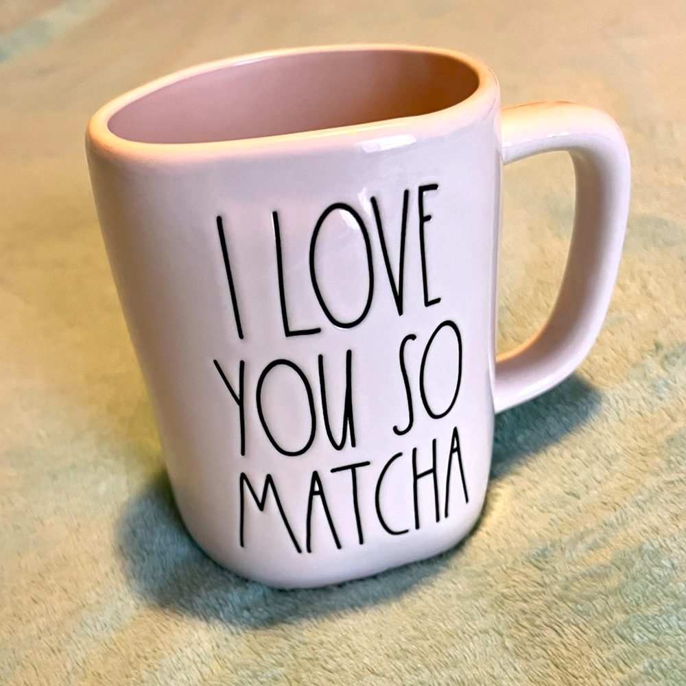 Rae Dunn “I Love You So Matcha” Mug